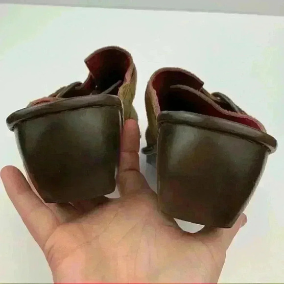 Josef Seibel flats 41 10-10.5 brown suede mules - Picture 9 of 14